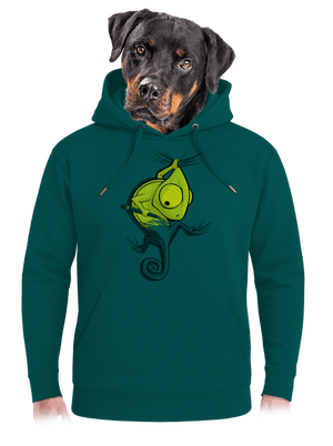 Hibajavító unisex prémium pulóver Emerald Green