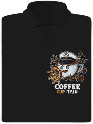 Coffee Cup-tain férfi pólóingek Black