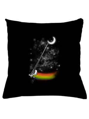 Unicorn universe párna Black