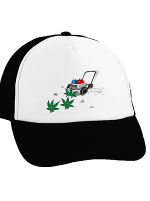 Ganja bust teherautós sapka Black cap