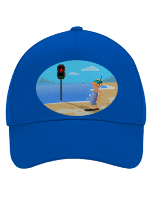 Biztonságos úszás baseballsapka Bright Royal