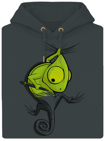 Hibajavító unisex prémium pulóver Charcoal