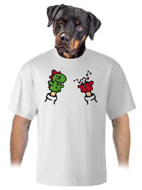 unisex túlméretezett póló