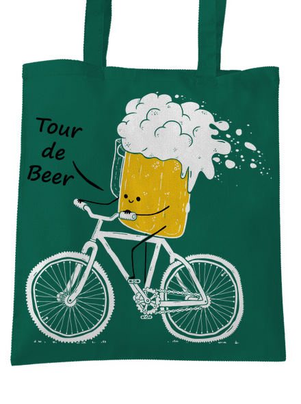 Tour de beer táska Bottle Green