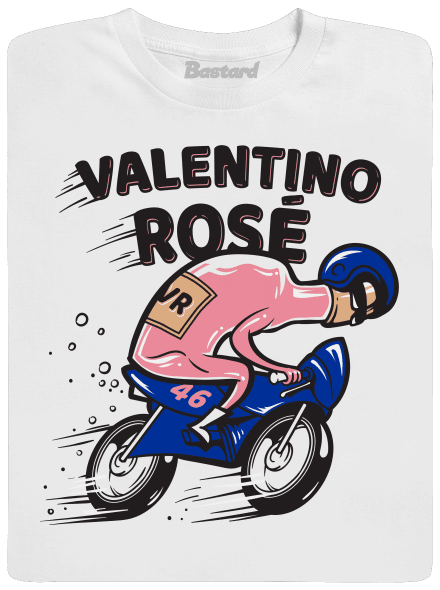 Valentino Rosé férfi hosszú ujjú póló White