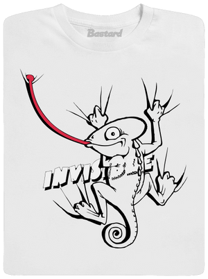 Invisible chameleon férfi hosszú ujjú póló White