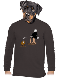 férfi hosszú ujjú póló