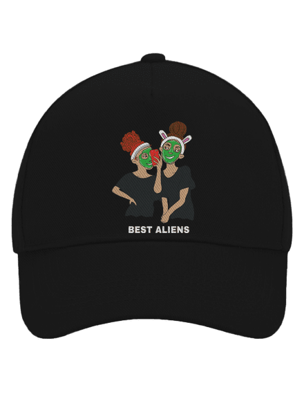Best aliens baseballsapka Black