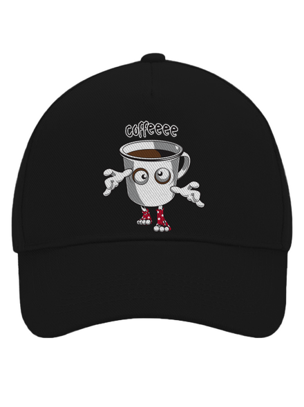 Zombie coffee baseballsapka Black