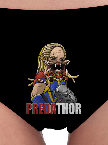 Predathor női bugyik Black