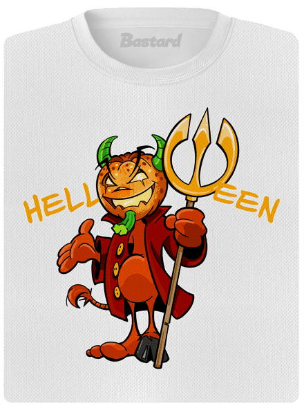 Helloween női sportpóló White