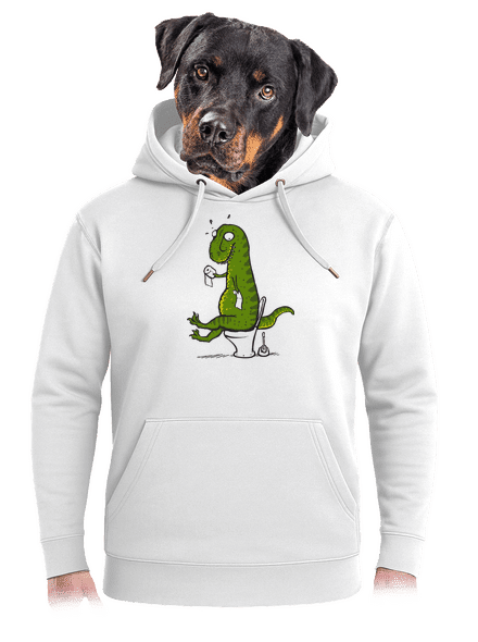 Rex problémája unisex prémium pulóver Snowwhite