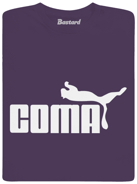 Coma férfi póló Urban Purple