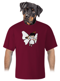 unisex túlméretezett póló