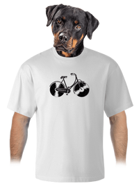 unisex túlméretezett póló