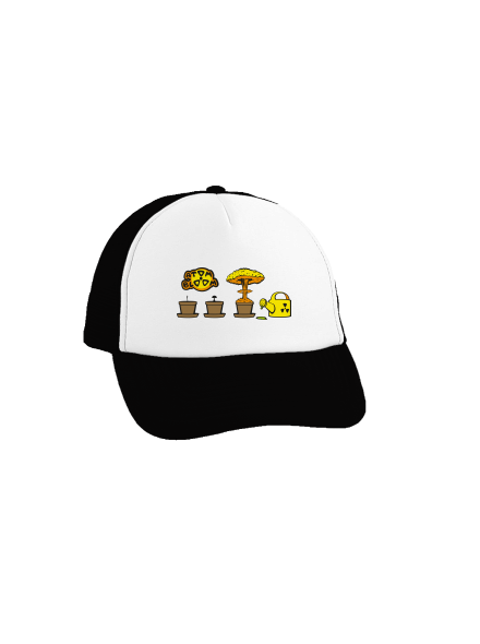 Atom bloom teherautós sapka Black cap
