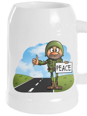 Peace söröskorsó White