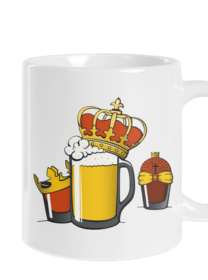 Három Királyok hagyományos bögre White