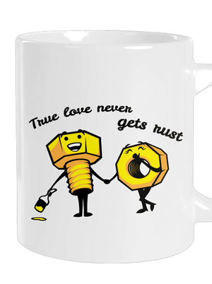 True love nagy bögre White