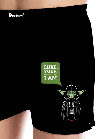 Mr. Yoda: Your grandpa I am férfi alsó nadrág Black
