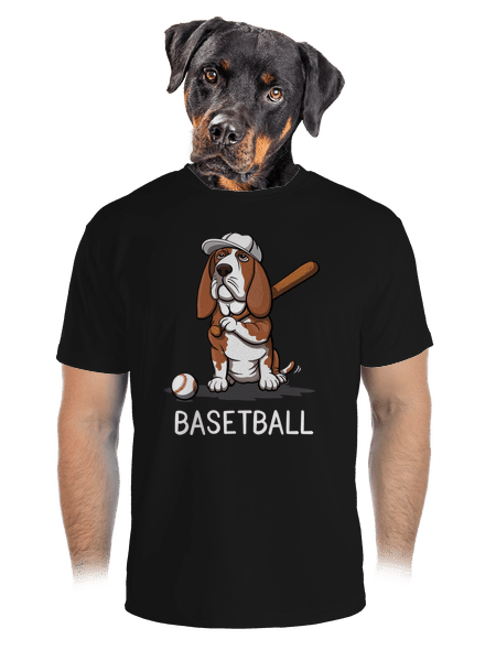 Basetball férfi sportpóló Black