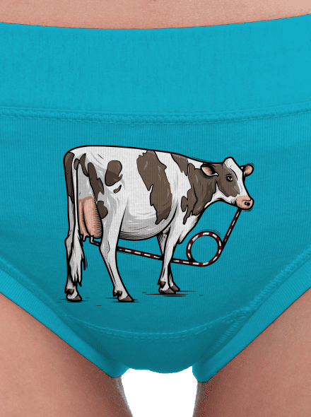 Cow drink női bugyik Turquoise