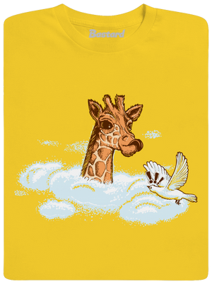 Zsiráf a felhőkben gyerek póló Gold