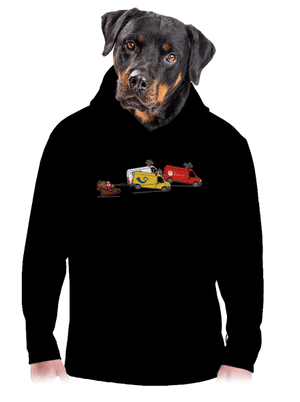 férfi kenguruzsebes pulóver