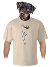 unisex túlméretezett póló