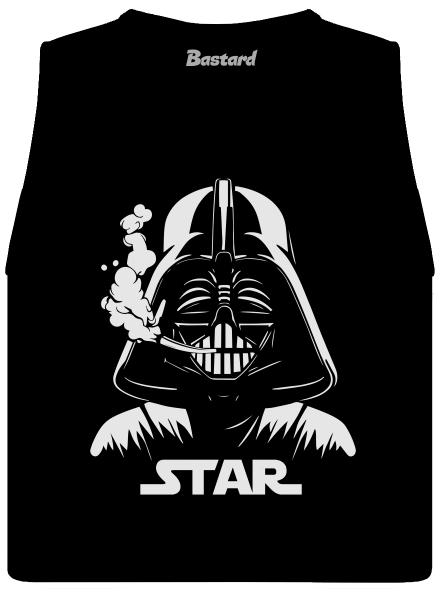 Darth Star női bővített trikó Black