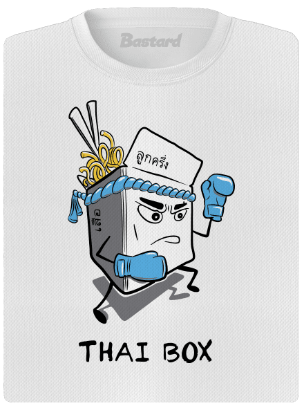 Thai box női sportpóló White