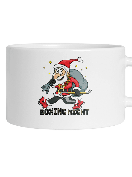 Boxing Night macaron bögre White