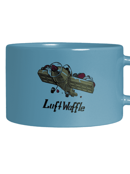 Luftwaffle macaron bögre Blue Macaron