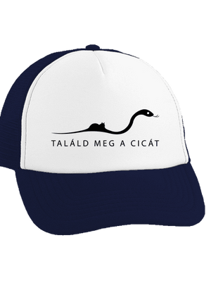 Találd meg a cicát teherautós sapka French Navy cap