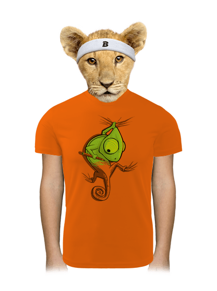 Hibajavító gyerek sport póló Neon Orange
