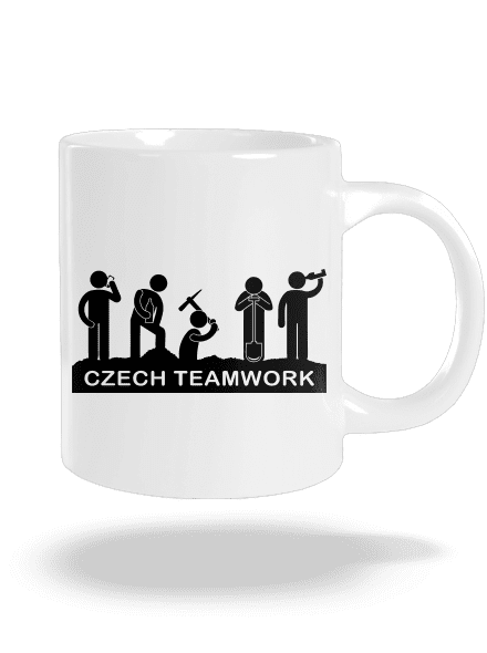 Czech Teamwork nagy bögre White