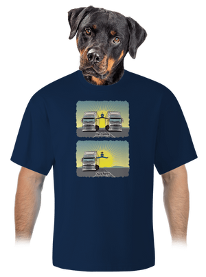 unisex túlméretezett póló