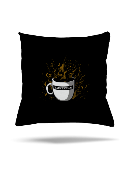 Hackpresso  párna Black