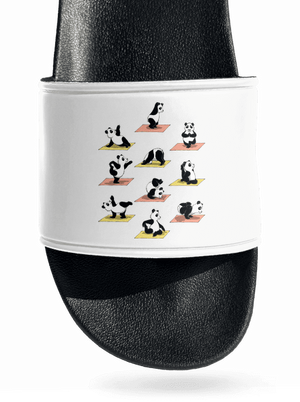 Panda jóga papucs White
