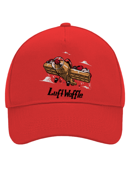 Luftwaffle baseballsapka Classic Red