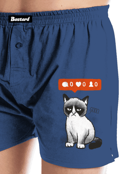 Grumpy férfi alsó nadrág Blue