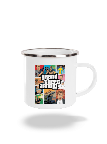 Grand Theft Arnold pléhbögre White