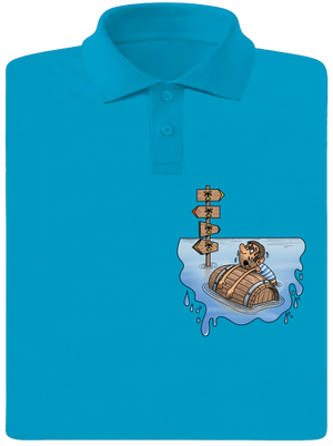 Kitaszított férfi pólóingek Blue Atol