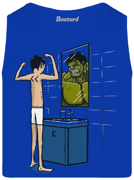 Hulk férfi trikó Royal Blue