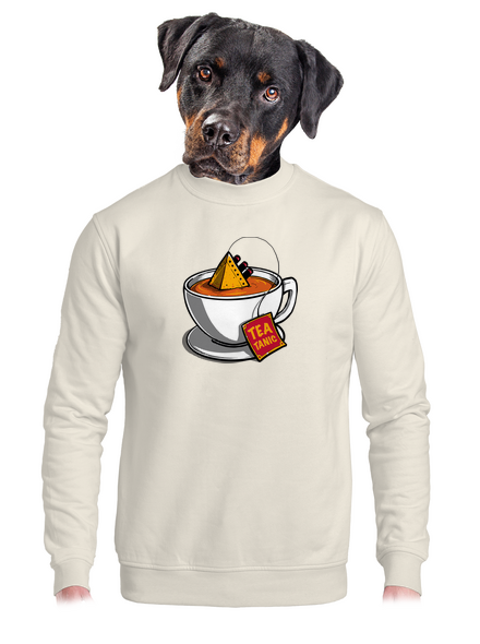 Teatanic unisex crewneck Off White