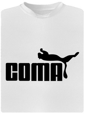 Coma férfi sportpóló White