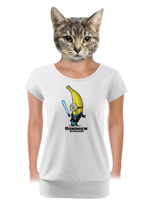 női póló elasztikus alsó szegéllyel