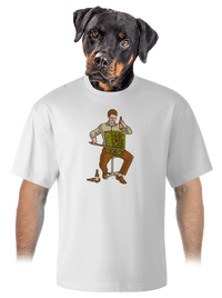 unisex túlméretezett póló