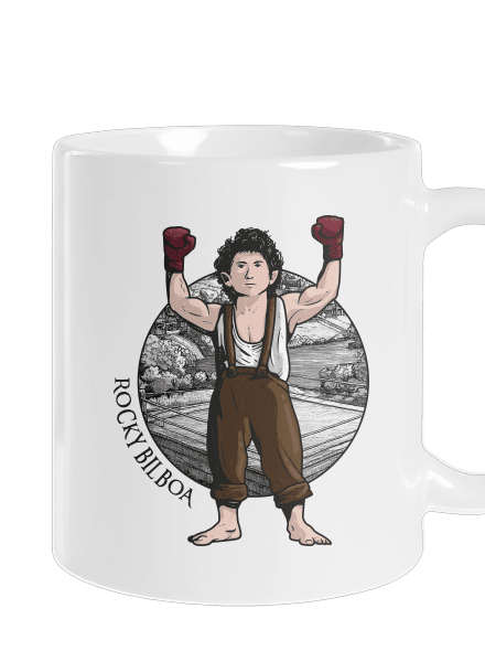 Rocky Bilboa hagyományos bögre White