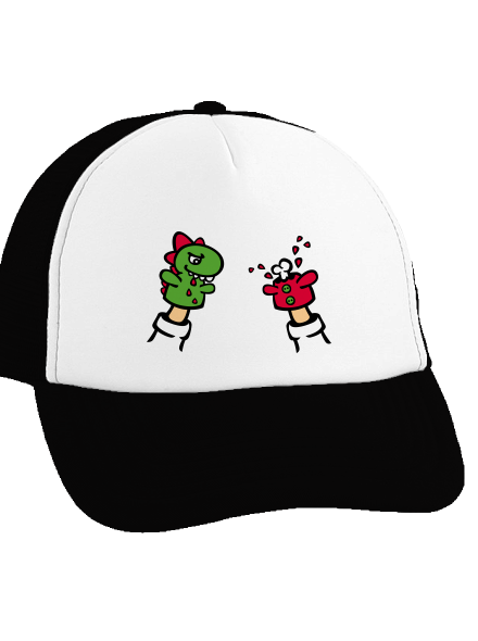 Mániákusok teherautós sapka Black cap